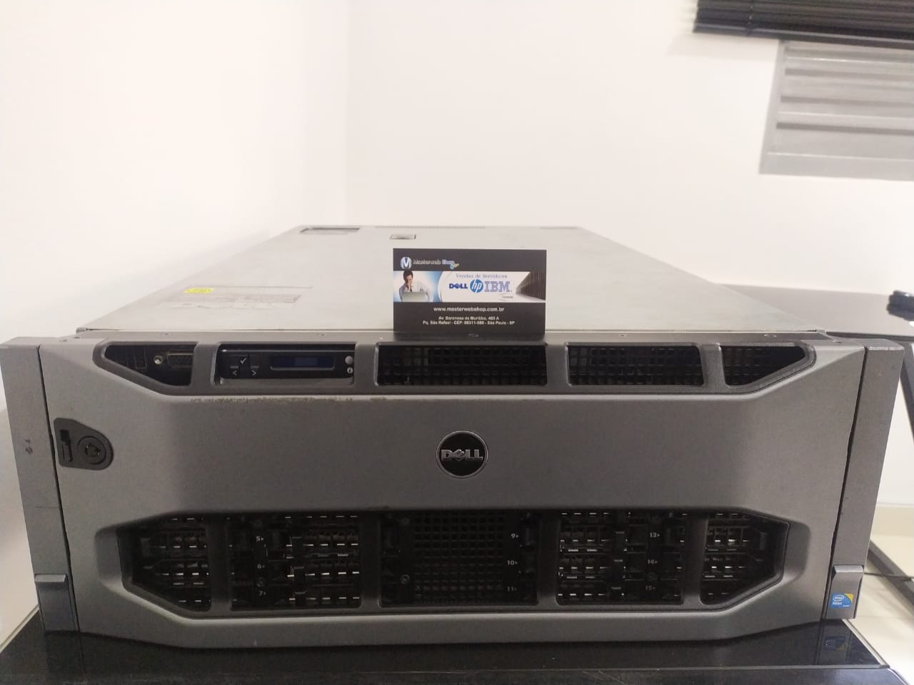 Servidor Dell R910 - 4x Octa - 256GB - 3.6TB de HD SAS