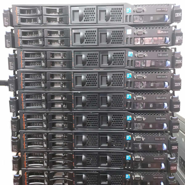 Servidor IBM X3550 M3 - 2x Six- 64GB - 1.8TB de HD sas