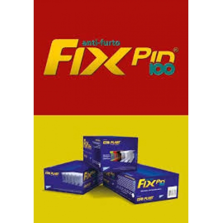 Pino Fix Pin 100 40mm - Preto Caixa c/ 5000 un
