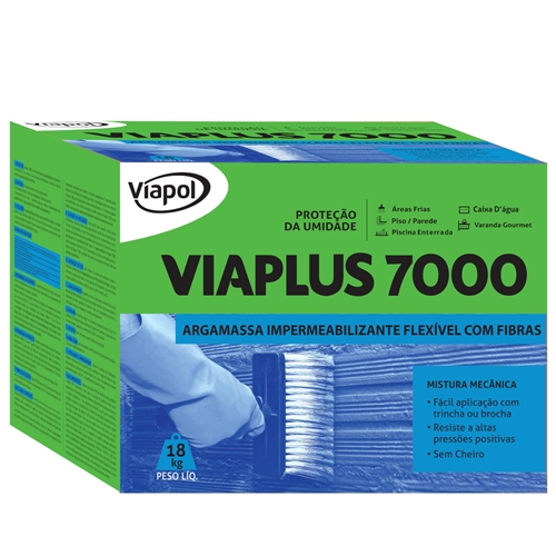 Impermeabilizante Flexivel Viaplus 7000 18kg Viapol