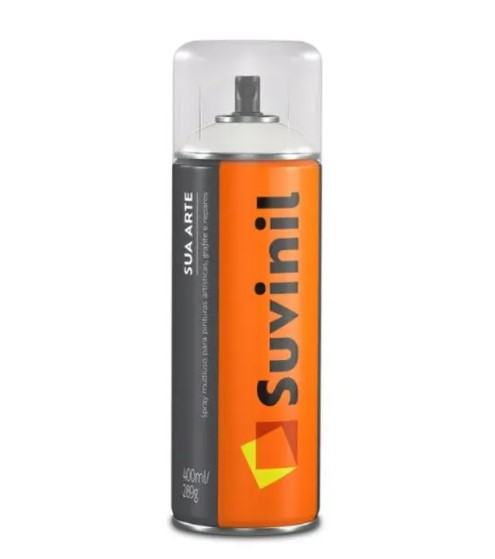 Tinta Spray Multiuso Aluminio Alta Temperatura 400ml Suvinil