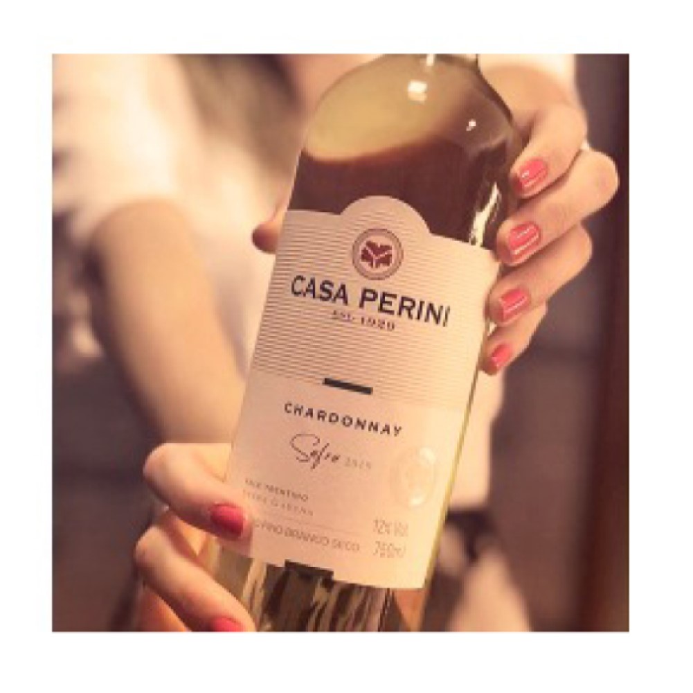 Vinho Fino Branco Seco Chardonnay - Casa Perini