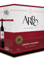 Bag-in-Box 3L -Cabernet Sauvignon - Vinho Fino Tinto Seco - Arbo