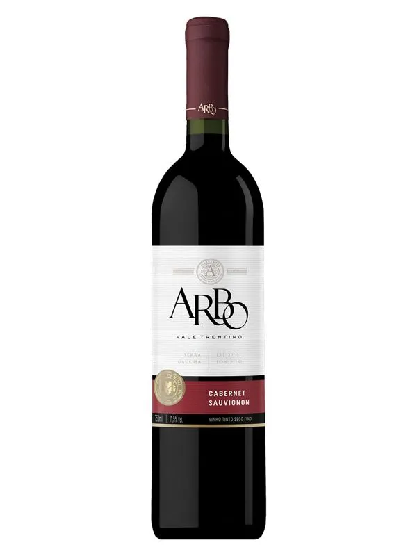 Vinho Fino Tinto Seco -Cabernet Sauvignon - Arbo