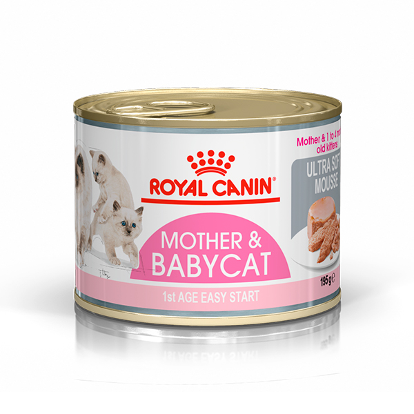 Ração Úmida Royal Canin Lata Baby Cat Instinctive para Gatos Filhotes  195g