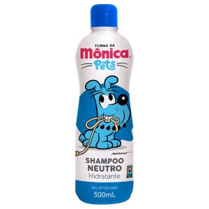 Shampoo Neutro Hidratante Turma da Mônica 500ml para Cães e Gatos