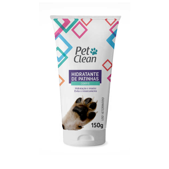 Combo Higiene Pet Limpa Patinhas Spray + Hidrantante de Patinhas para Cães e Gatos
