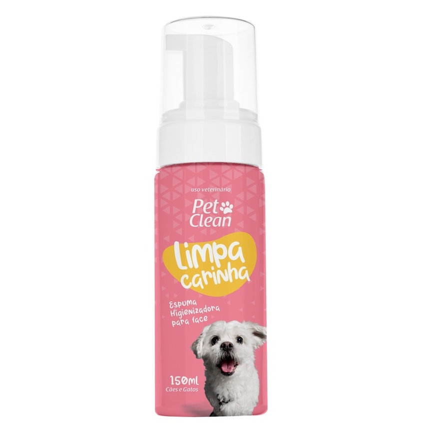Combo Kit Higiene Pet Limpa Carinha + Limpa Lágrimas para Cães