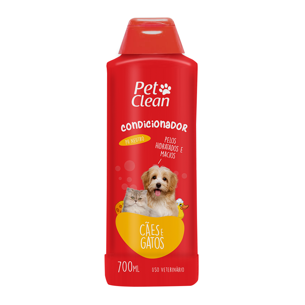 Creme Condicionador Pet Clean 700 mL para Cães e Gatos