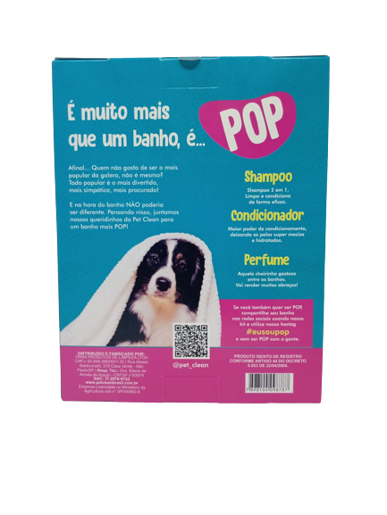 Kit  Shampoo, Perfume e Condicionador Pet Clean para Cães