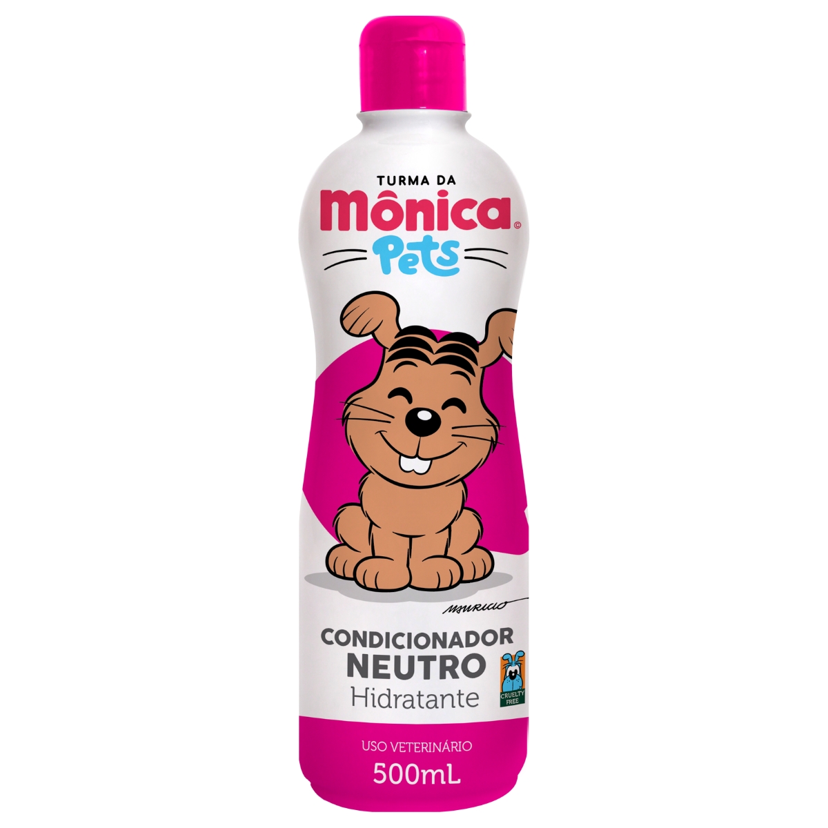 Shampoo Neutro + Condicionador Hidratante Turma da Mônica 500ml para Cães e Gatos