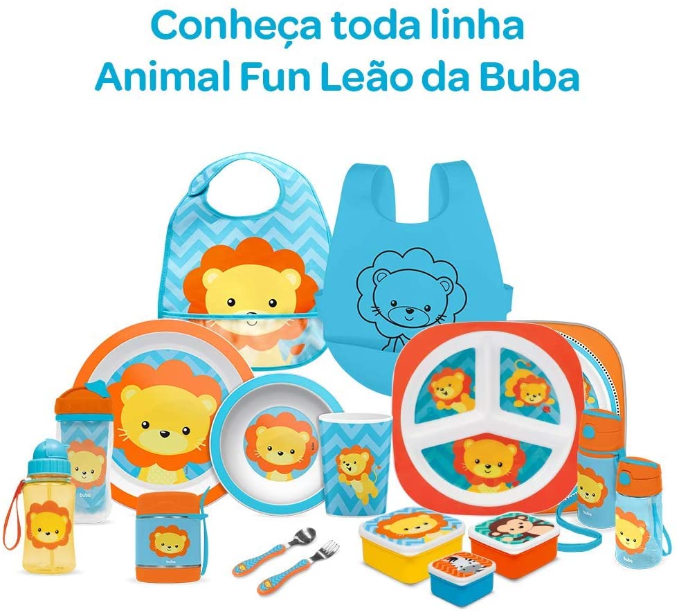 Garrafinha Animal Fun Leão - Buba