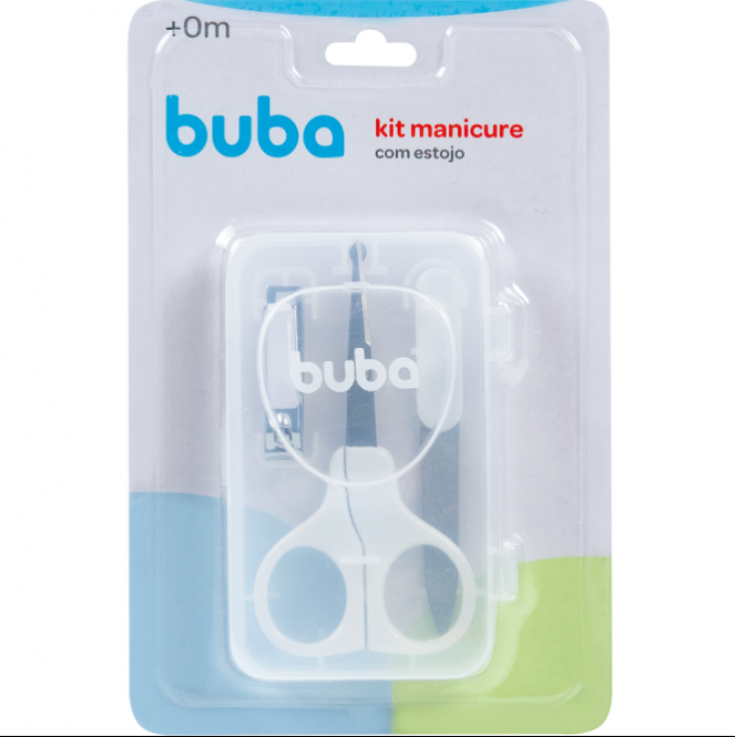 Kit Manicure Para Bebes Com Estojo - Buba
