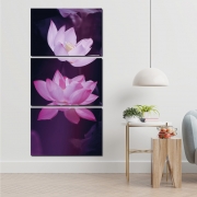 Flor de Lotus - Mosaico Vertical