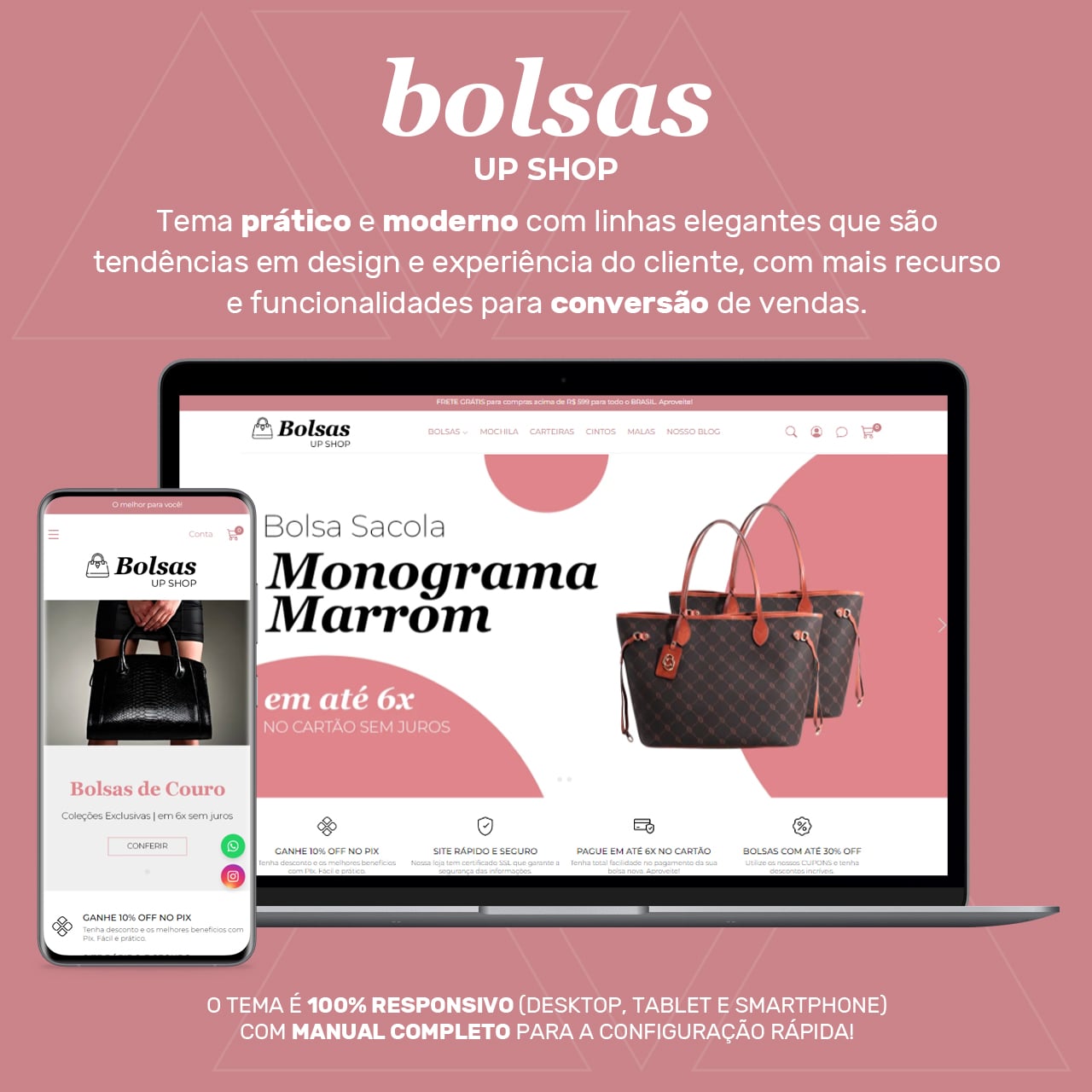 Bolsas - Up Shop